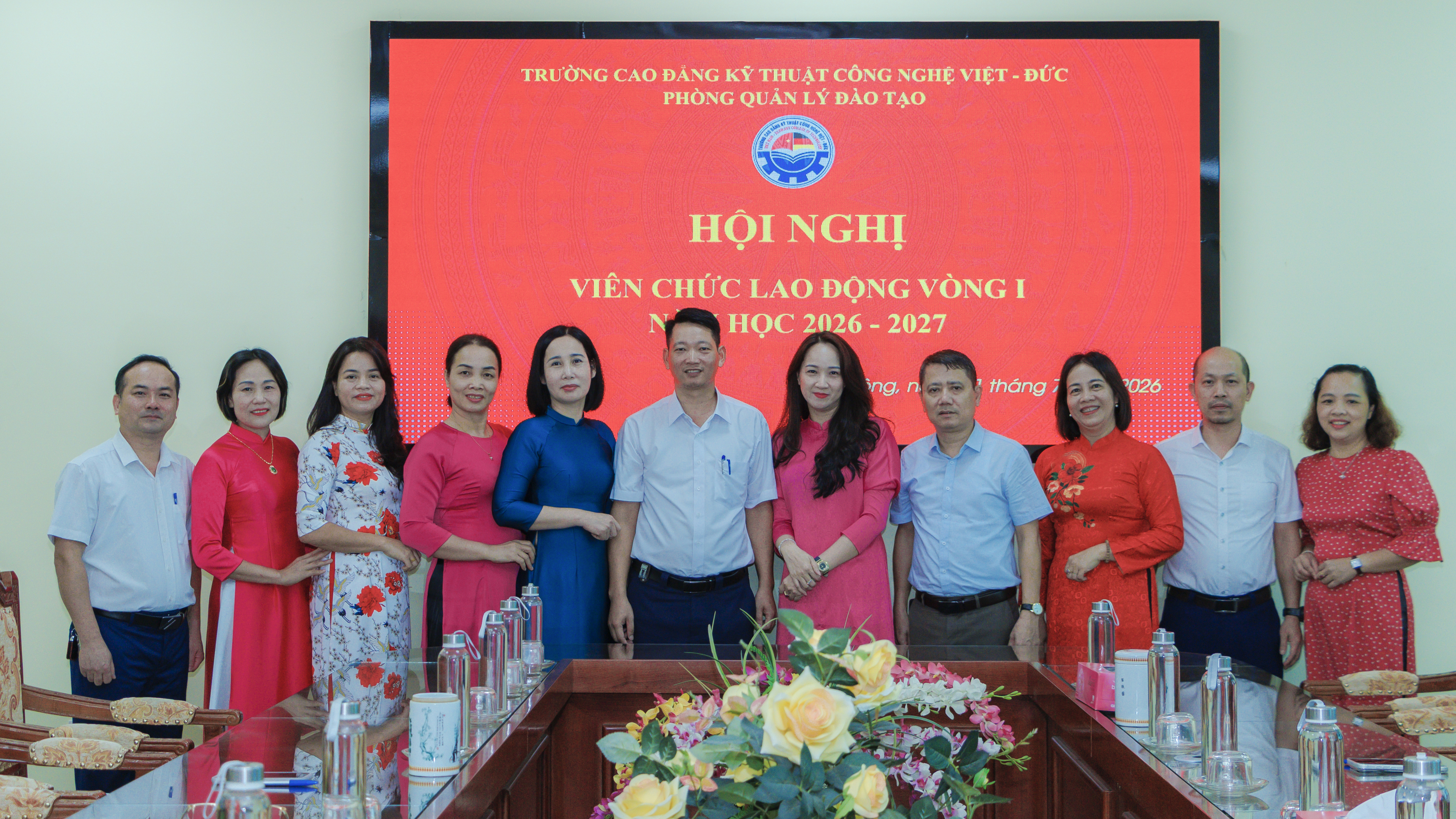 Phòng Quản lý Đào tạo tổ chức Hội nghị viên chức, lao động vòng 1 năm học 2026–2027